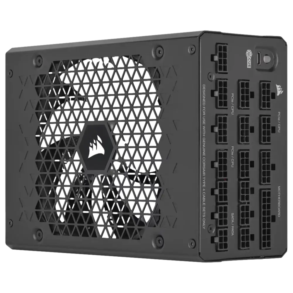 ספק כח CORSAIR HX1500i 80 Plus Titanium Fully Modular ATX3 Silent תמונה 3