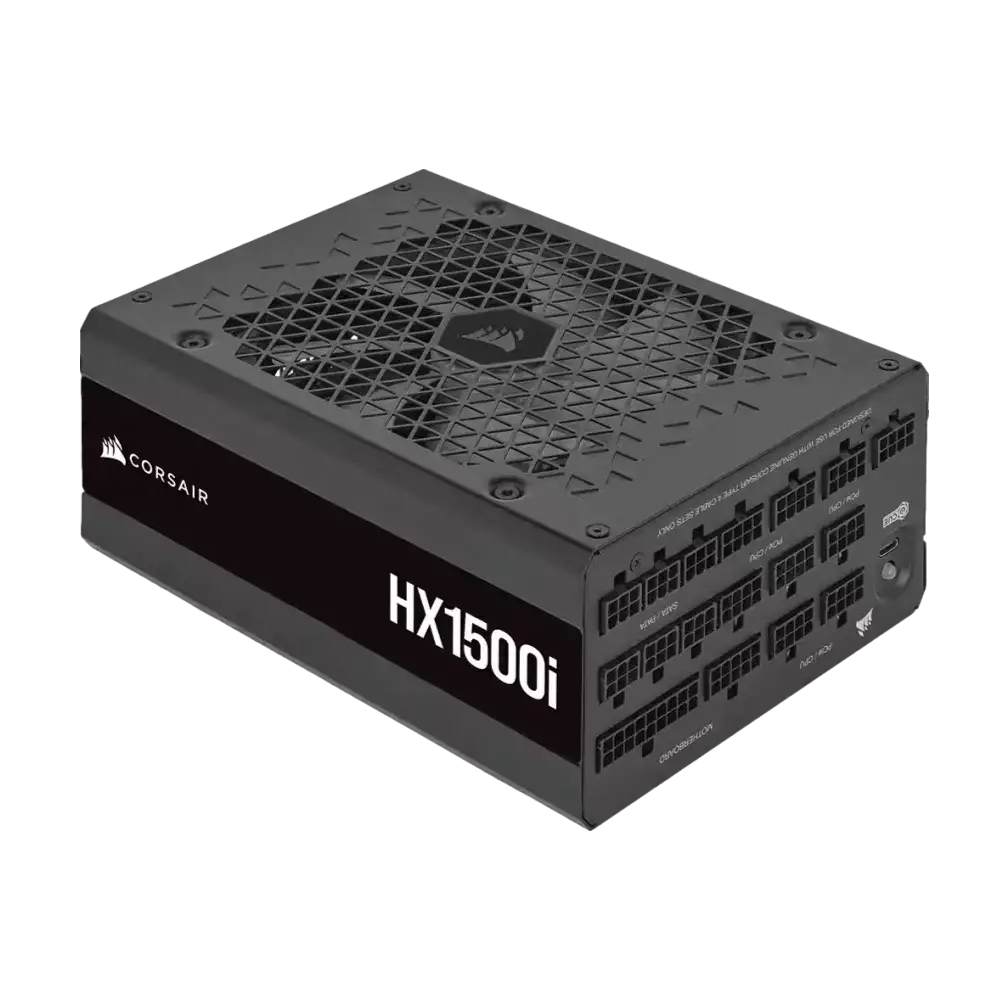 ספק כח CORSAIR HX1500i 80 Plus Titanium Fully Modular ATX3 Silent תמונה 4