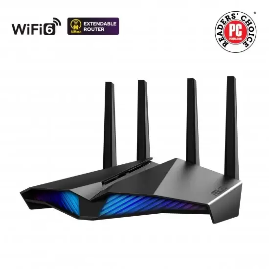 מודם ראוטר אלחוטי Asus DSL-AX82U 802.11ax Dual Band WiFi 6 Mesh