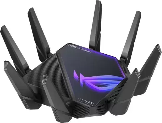 ראוטר גיימינג ASUS ROG Rapture GT-AXE16000 Quad-Band WiFi 6E