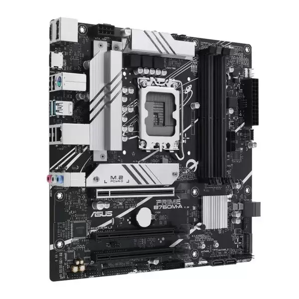 לוח אם ASUS PRIME B760M-A-CSM LGA 1700 תמונה 2