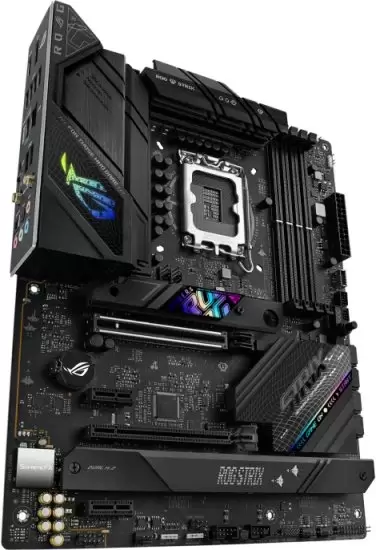 לוח אם ASUS ROG Strix B760-F Gaming WiFi Intel LGA1700 B760 DDR5 תמונה 2