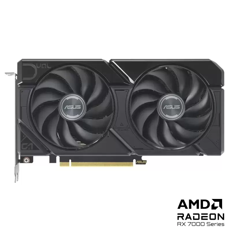 כרטיס מסך ASUS Dual Radeon™ RX 7600 XT OC Edition 16GB GDDR6 תמונה 2