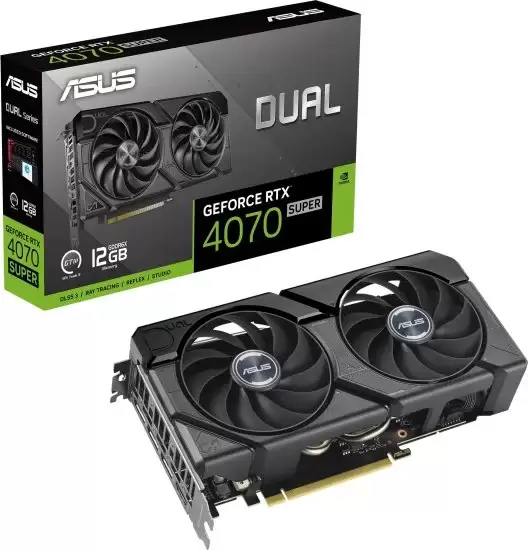 כרטיס מסך ASUS DUAL RTX 4070 SUPER EVO 12GB GDDR6X