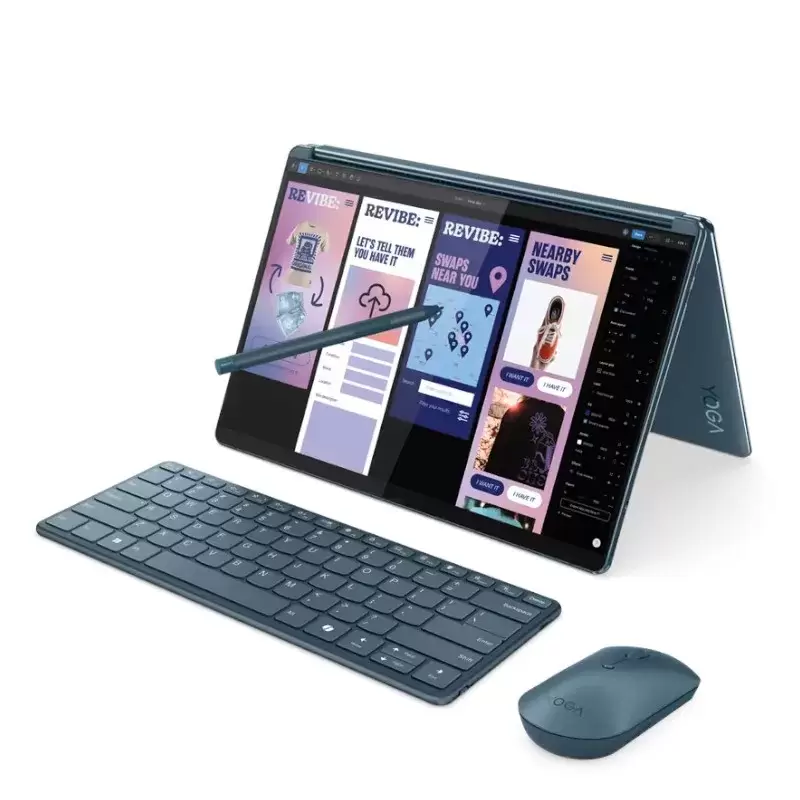 מחשב נייד עם מסך מגע Lenovo Yoga Book 9 13IMU9 83FF001UIV לנובו תמונה 3