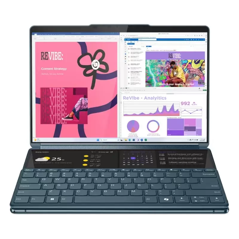 מחשב נייד עם מסך מגע Lenovo Yoga Book 9 13IMU9 83FF001UIV לנובו תמונה 4