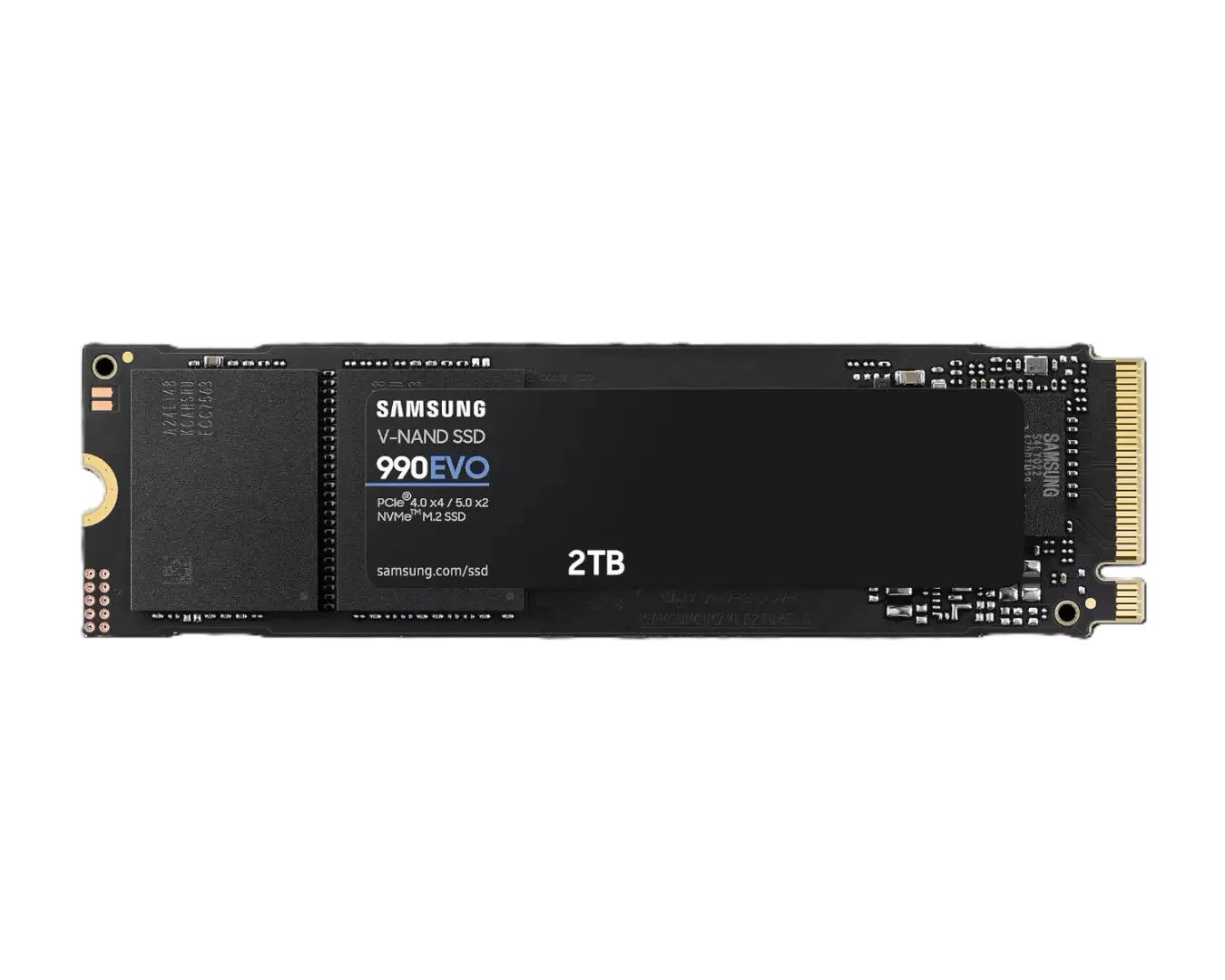 דיסק פנימי Samsung 990 EVO 2TB PCIE4.0X4/5.0X2 NVME gen 4/5