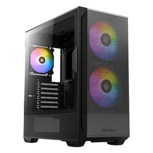 מארז גיימינג Antec NX416L Mid-Tower ATX RGB צבע שחור