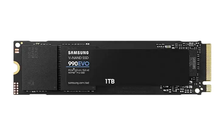 דיסק פנימי Samsung 990 EVO 5.0 NVMe® SSD 1TB
