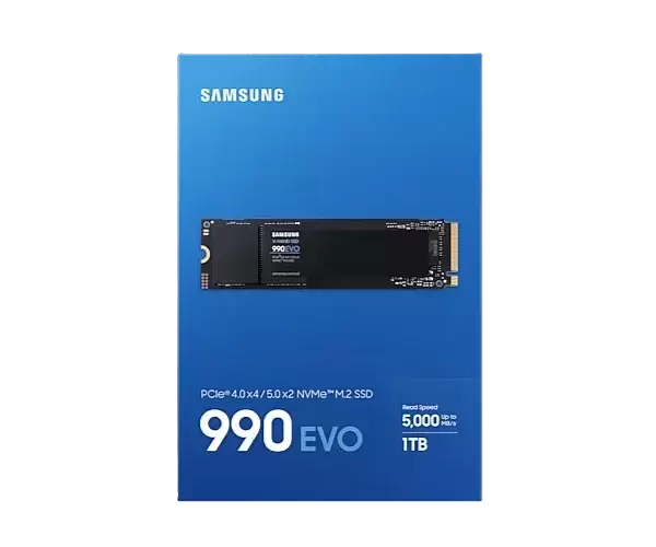 דיסק פנימי Samsung 990 EVO 5.0 NVMe® SSD 1TB תמונה 3