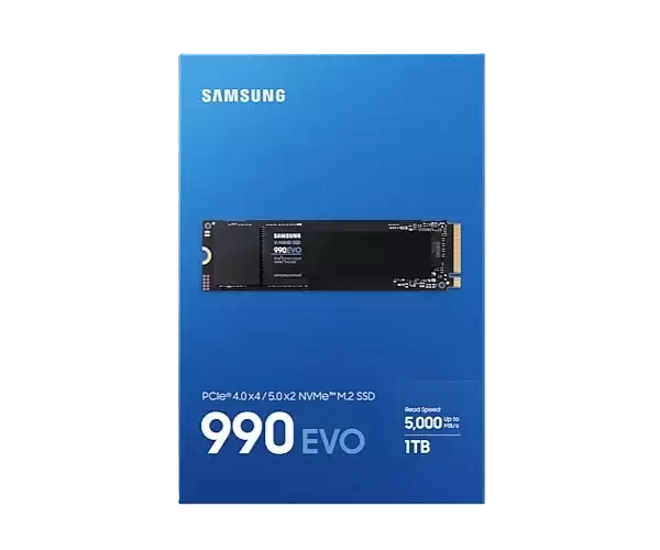 דיסק פנימי Samsung 990 EVO 5.0 NVMe SSD 1TB תמונה 3