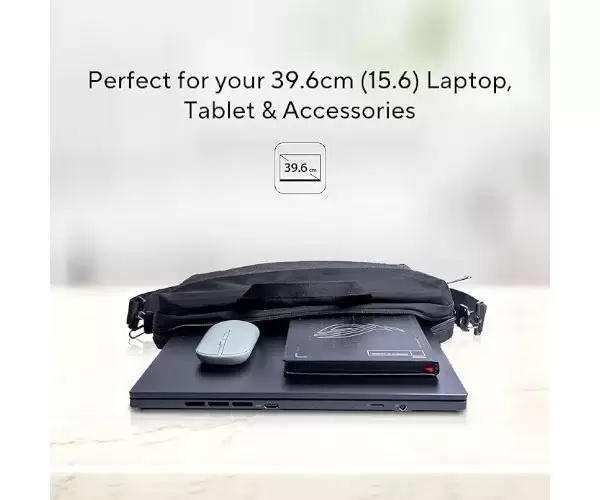תיק נשיאה לנייד עד 15.6 ASUS EOS 2 Carry Bag Black שחור/אפור תמונה 3