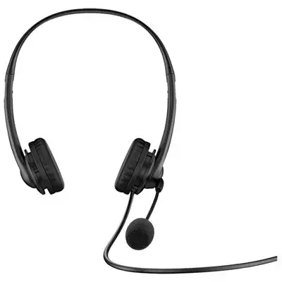 אוזניות סטריאו HP G2‎ עם חיבור HP Stereo USB תמונה 2