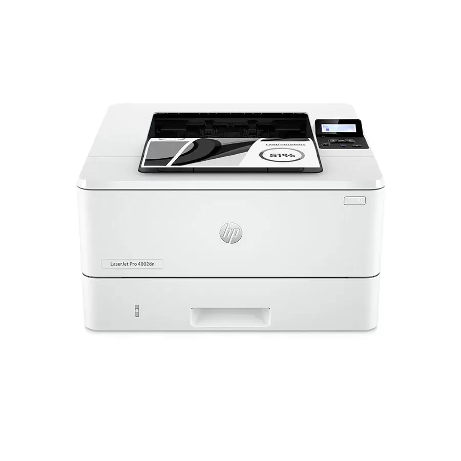 מדפסת לייזר HP LaserJet Pro 4002DW