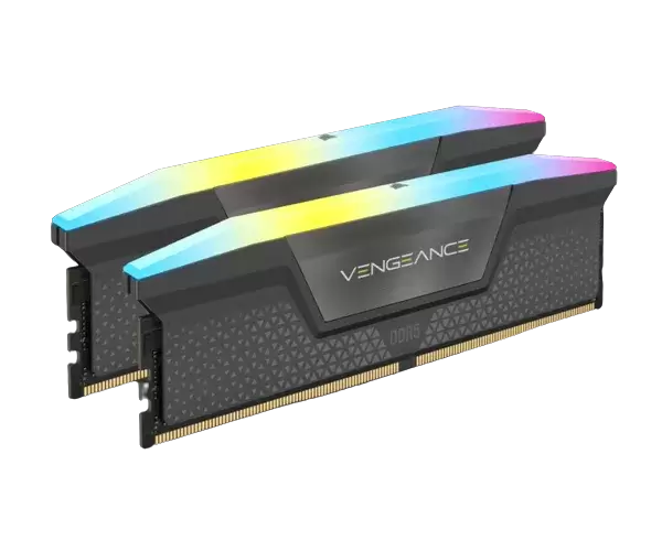 זכרון לנייח Corsair Vengeance RGB 64GB 2X32 DDR5 5200Mhz C40