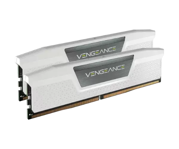 זכרון לנייח Corsair Vengeance 32GB 2X16 DDR5 5600Mhz C40 WHITE לבן תמונה 2