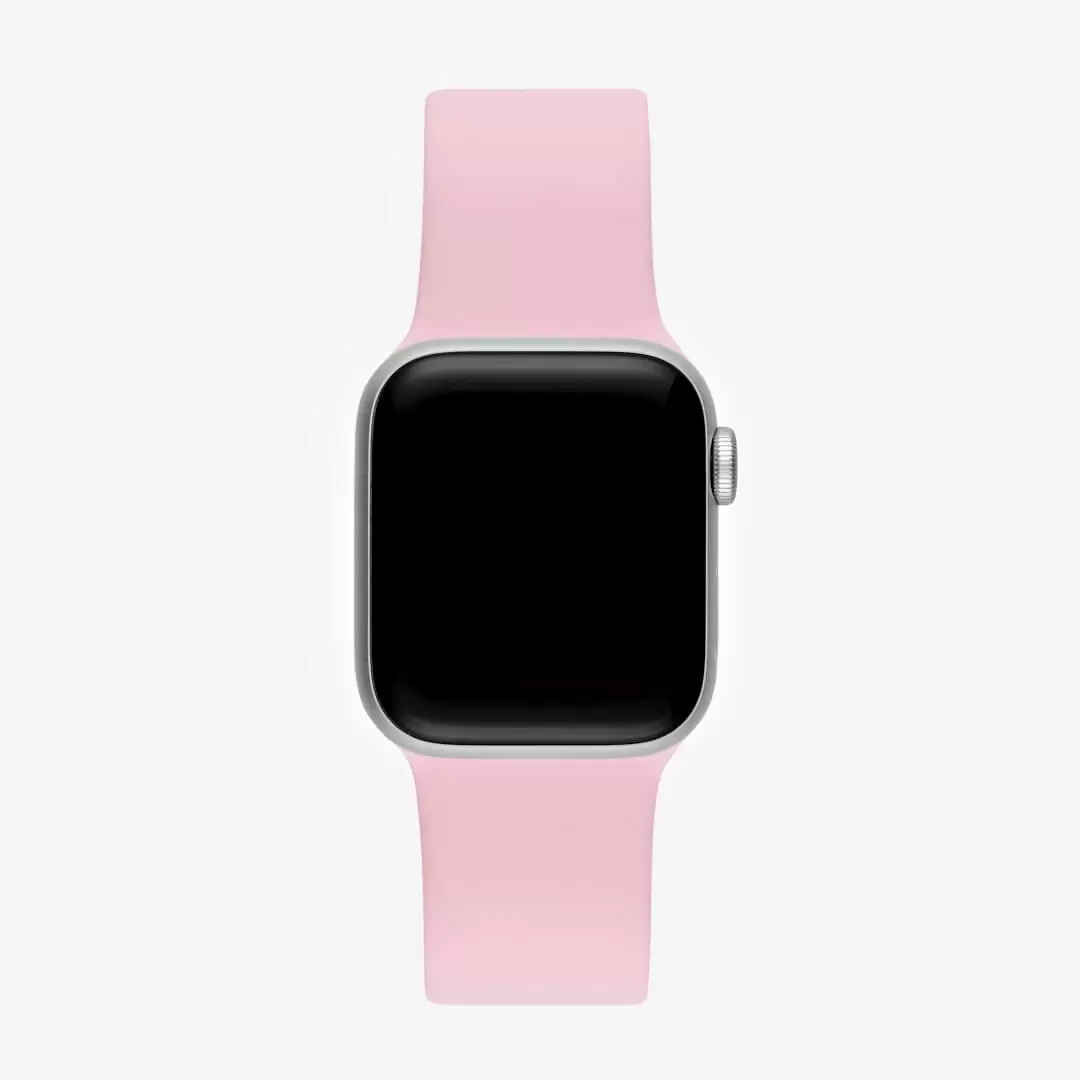 רצועת סיליקון APPLE WATCH 38/40/41MM ורוד תמונה 5