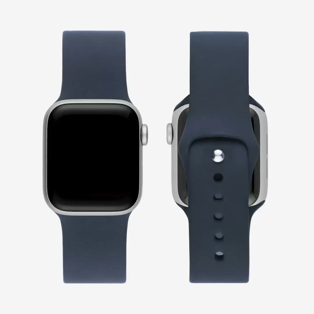 רצועת סיליקון APPLE WATCH 45MM שחור