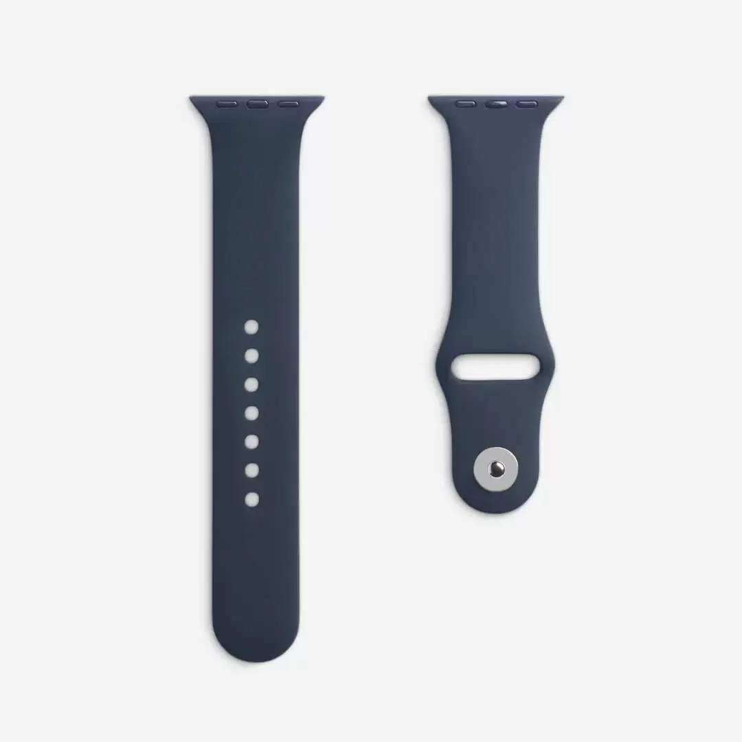 רצועת סיליקון APPLE WATCH 38/40/41MM שחור תמונה 4