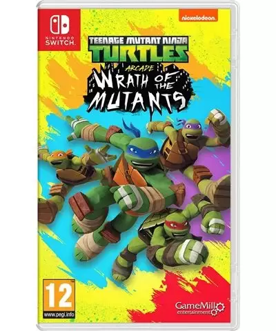 TMNT Arcade Wrath of the Mutants Switch