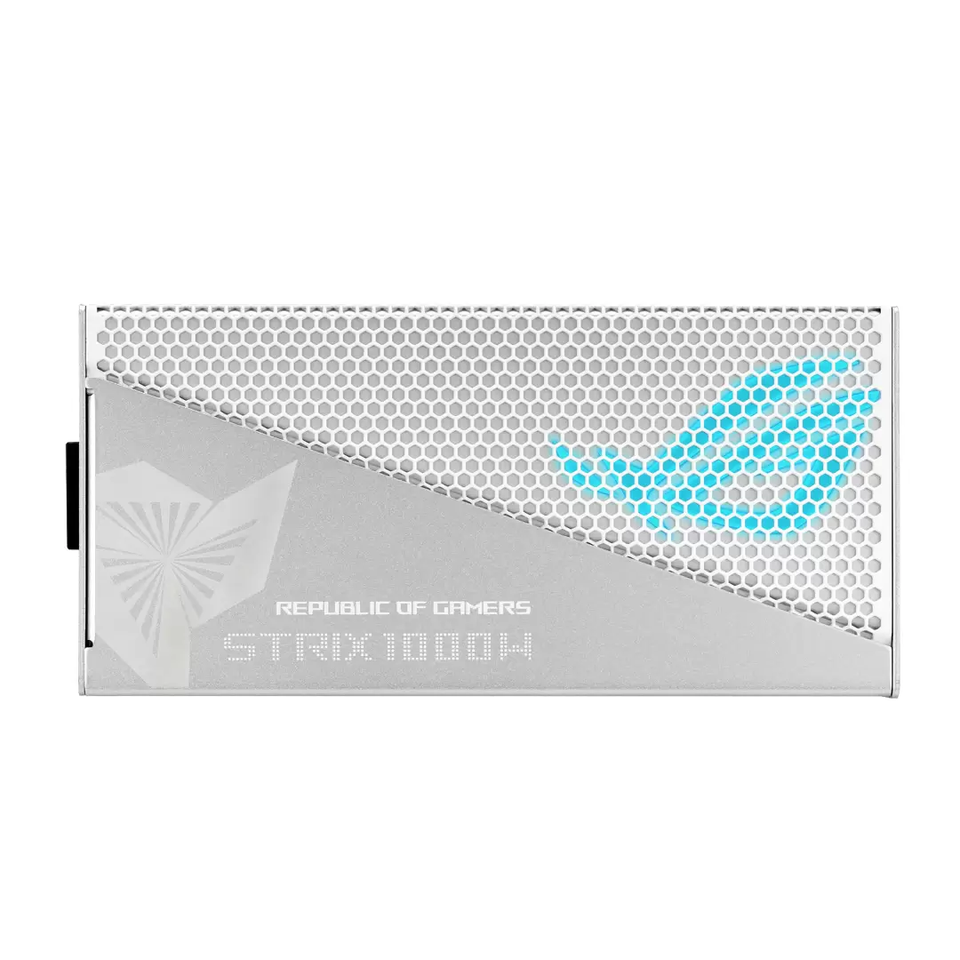 ספק כח מודולרי ASUS ROG STRIX 1000G AURA WHITE GAMING תמונה 2