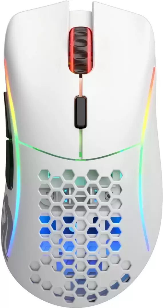 עכבר אלחוטי לגיימינג Glorious Model D Wireless Gaming Mouse Matte White לבן מט תמונה 3