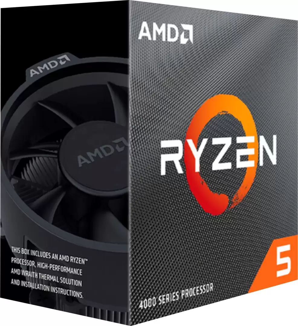 מעבד AMD Ryzen™ 5 4500  WITH Fan AM4 Unlocked 4.1GHZ 65W