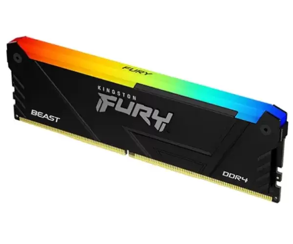זכרון לנייח Kingston Fury Beast RGB 32GB DDR4 3600MHz C18