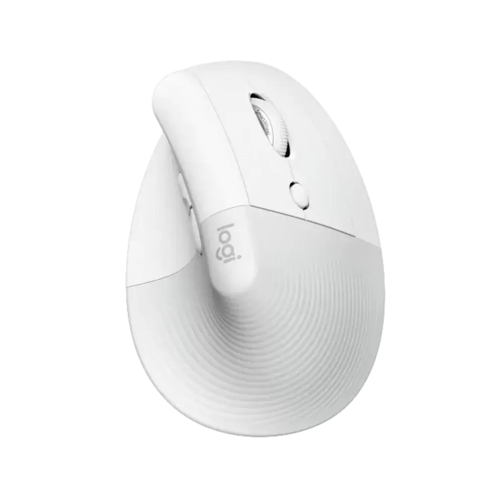 עכבר Lift Vertical Ergonomic Mouse לבן אפור