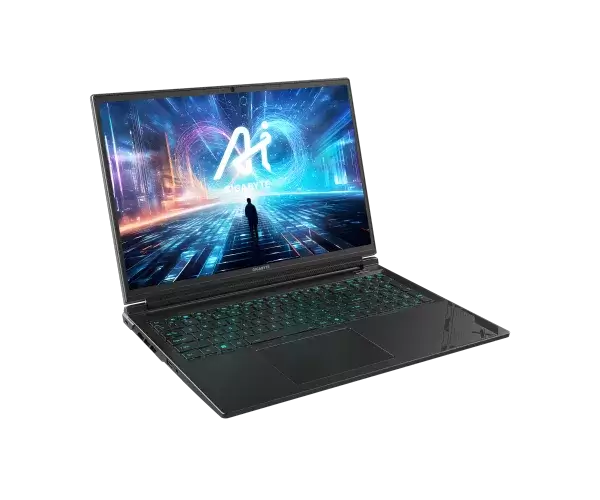 מחשב נייד Gigabyte G6X i7-13650HX 32GB 1TB RTX4060 WUXGA 165Hz 16 DOS שחור תמונה 2