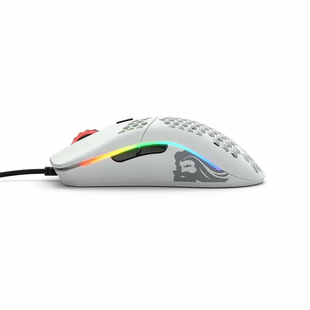עכבר גיימינג Glorious Model O Wired לבן תמונה 4