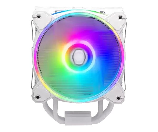קרור אוויר Cooler Master Hyper 212 HALO  ARGB 200 TDP לבן תמונה 2