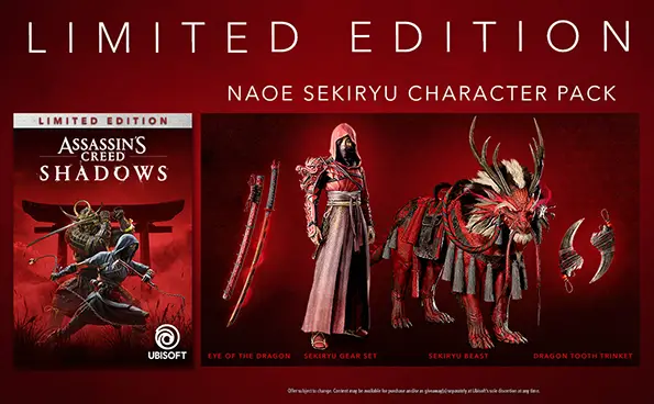 משחק Assassins Creed Shadows Collector's LIMITED Edition PS5 תמונה 2