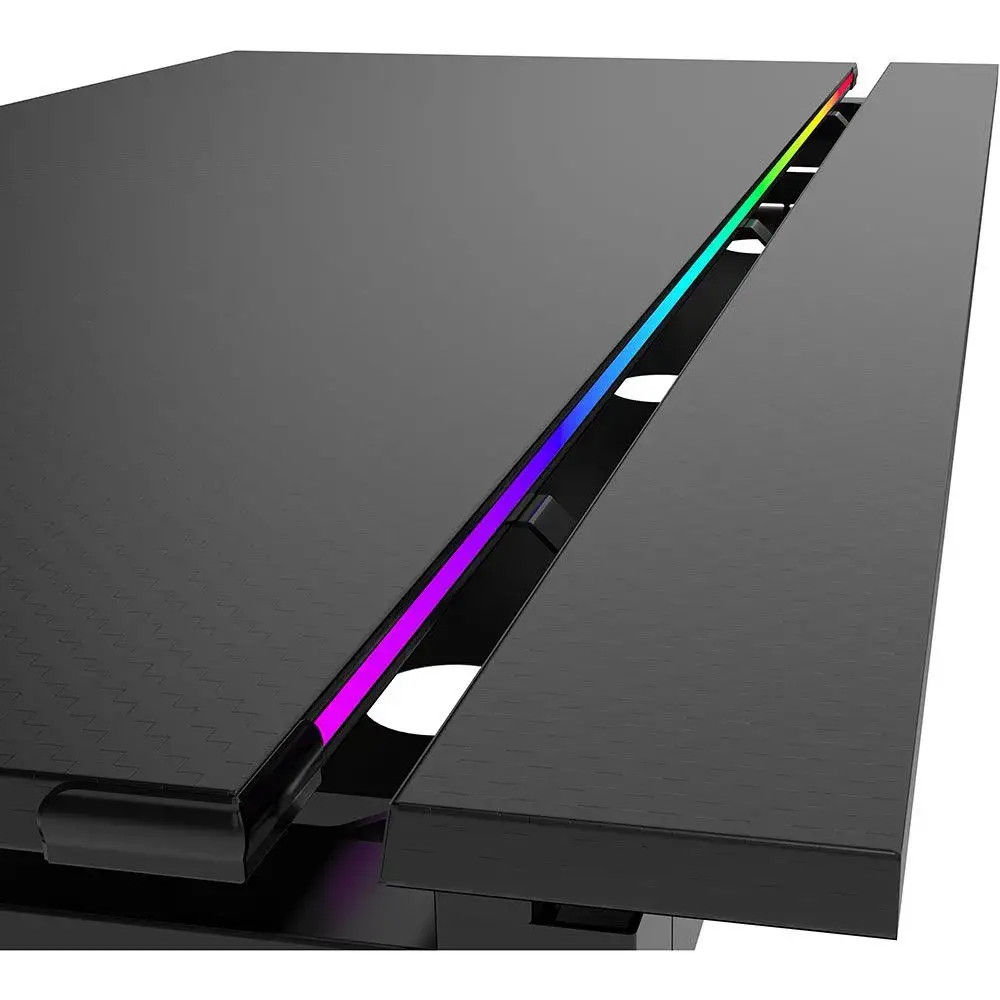 שולחן גיימינג Dragon Magma XL כולל תאורת RGB תמונה 4
