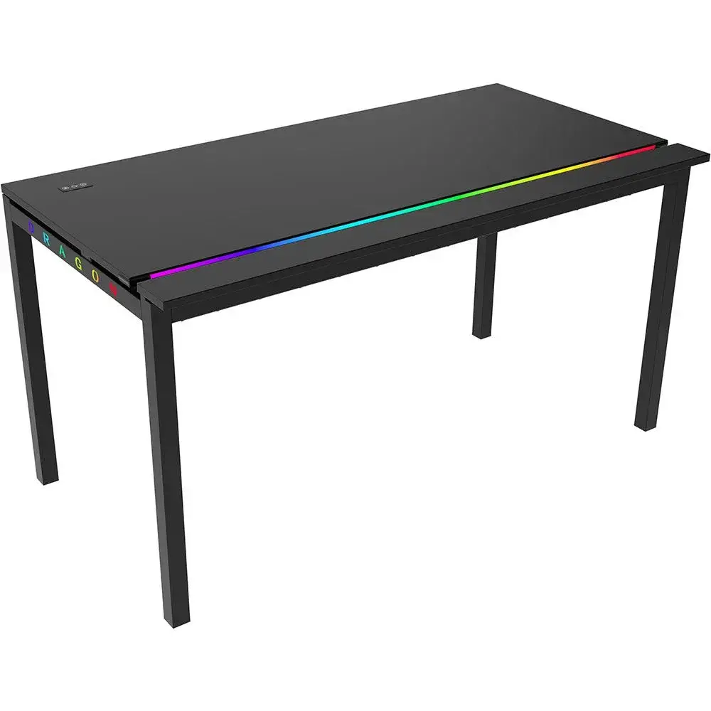שולחן גיימינג Dragon Magma XL כולל תאורת RGB תמונה 5