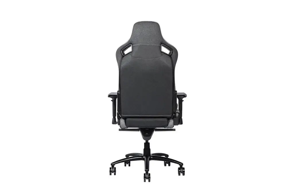 כיסא גיימינג מתקדם Dragon GT Chair DLX Fabric בד שחור-אפור תמונה 4