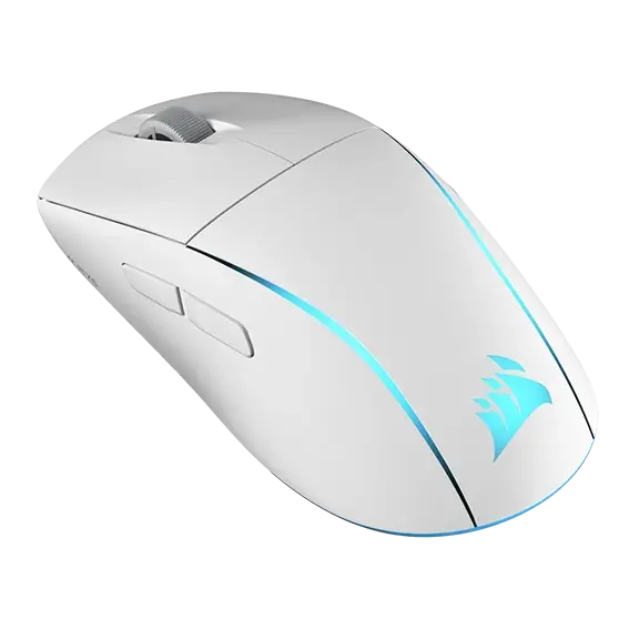 עכבר גיימינג אלחוטי לבן CORSAIR M75 RGB Wireless לבן תמונה 2