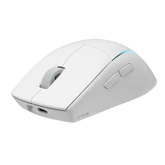 עכבר גיימינג אלחוטי לבן CORSAIR M75 RGB Wireless לבן תמונה 4