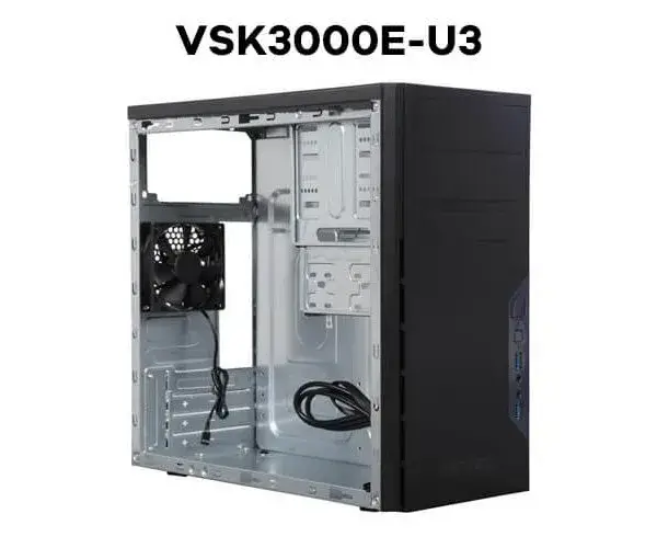 מארז ללא ספק ANTEC VSK3000E-U3 Mini TOWER mini-ATX CASE תמונה 4