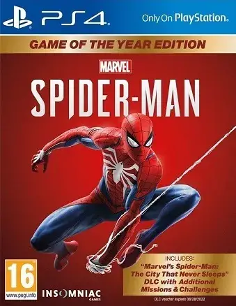 Marvel SpiderMan GOTY Edition ENAR PS4