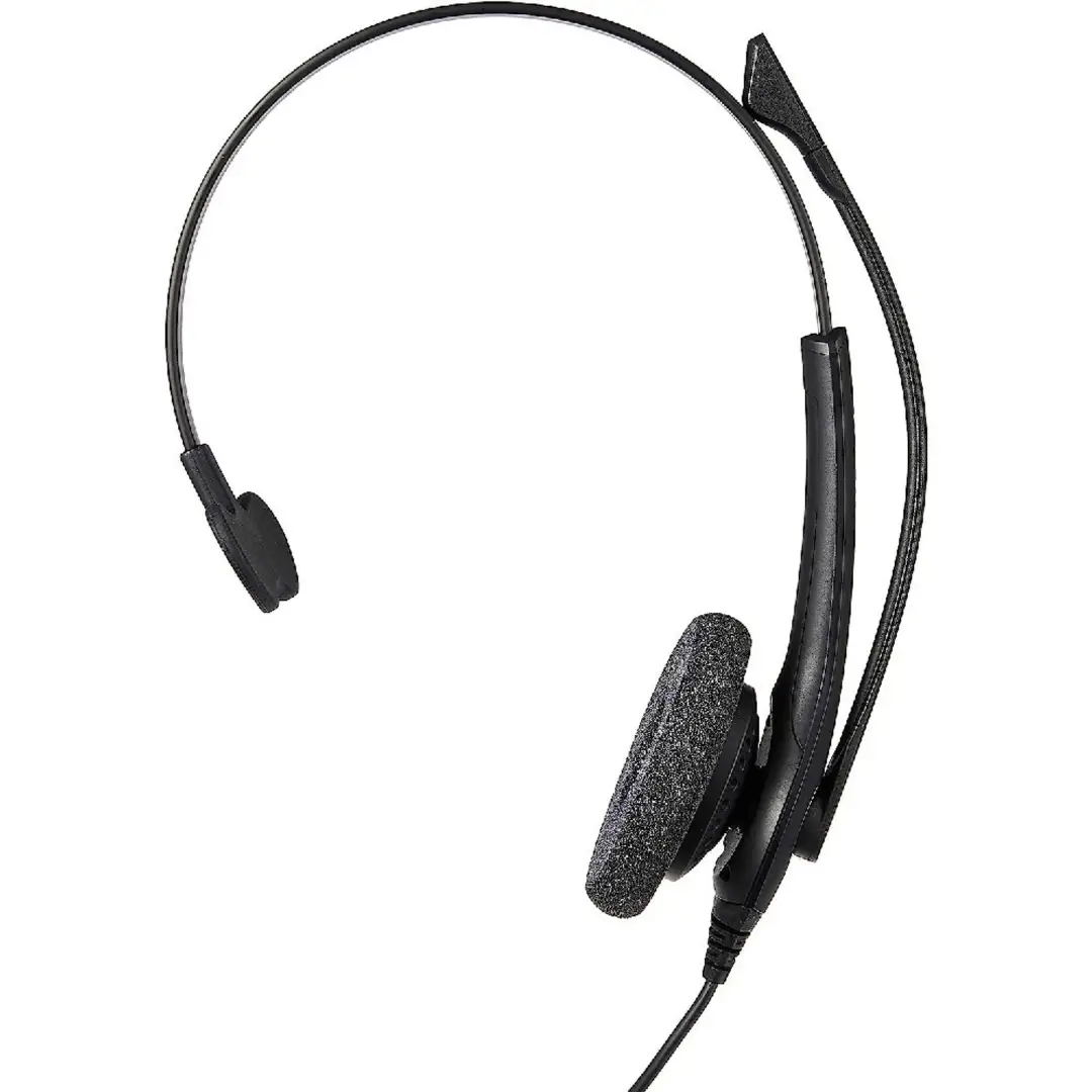 אוזניות חוטיות איכותיות לשיחות ועבודה Jabra BIZ 1500 Mono NC שחור תמונה 2