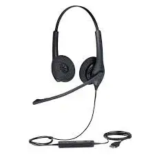 אוזניות חוטיות איכותיות לשיחות ועבודה Jabra BIZ 1500 Mono NC שחור תמונה 3