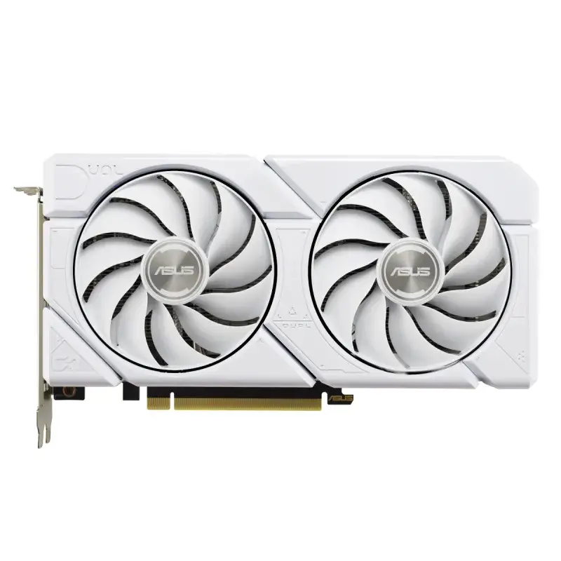 כרטיס מסך ASUS Dual GeForce RTX™ 4070 SUPER EVO White OC Edition 12GB GDDR6X לבן תמונה 2