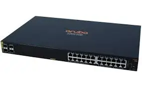 רכזת Aruba 6000 24G CL4 PoE 370W 4SFP Swch תמונה 2
