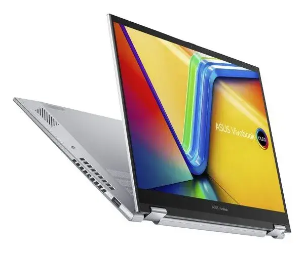 מחשב נייד ASUS VivoBook S 14 Flip I7 13700H 16GB 1TB כסף תמונה 3