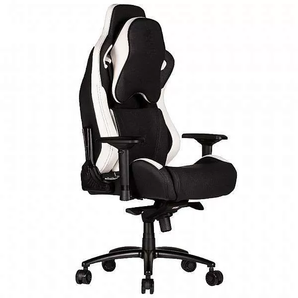 כיסא גיימינג שחור לבן Dragon GT DLX