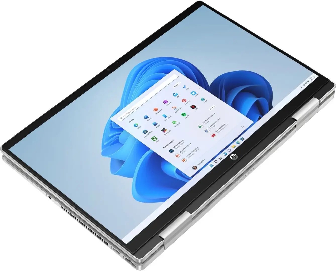 מחשב  HP Pavilion x360 TOUCH 14 ek1045nj i5 1335U 16GB 512GB כסף תמונה 3