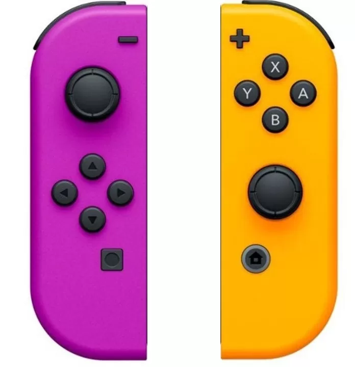 זוג שלטים Nintendo Switch Joy Con כתום סגול