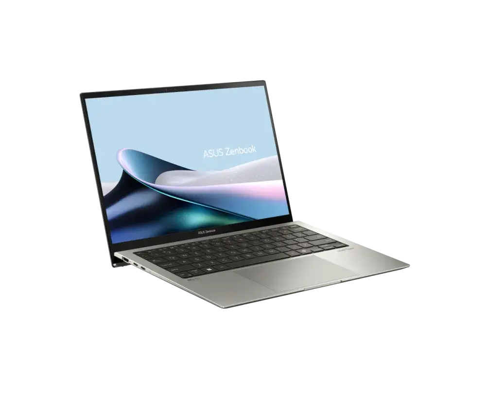 מחשב נייד Zenbook 14 OLED 14.0 Touch i5 13500H 16GB LPDDR5 1TB Silver כסוף תמונה 3
