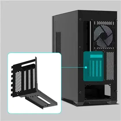 מארז מחשב ZALMAN ATX MID-TOWER Z10 DS BLACK תמונה 2